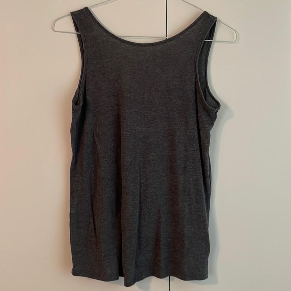 Open back tank